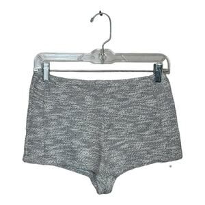 Vitamin A gray pull on tweed shorts shorts size Small